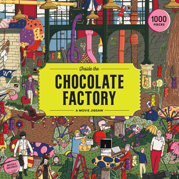 Laurence King Inside the Chocolate Factory 1000 Piece Puzzle