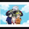 פוסטר ממוסגר נארוטו קבוצה 7 – Naruto Photo Team 7 Framed Poster