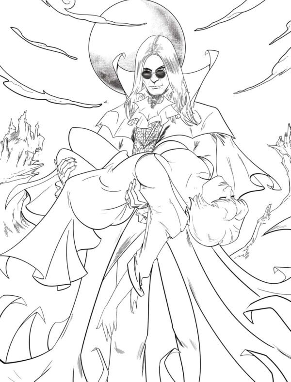 Ozzy Osbourne The official coloring book