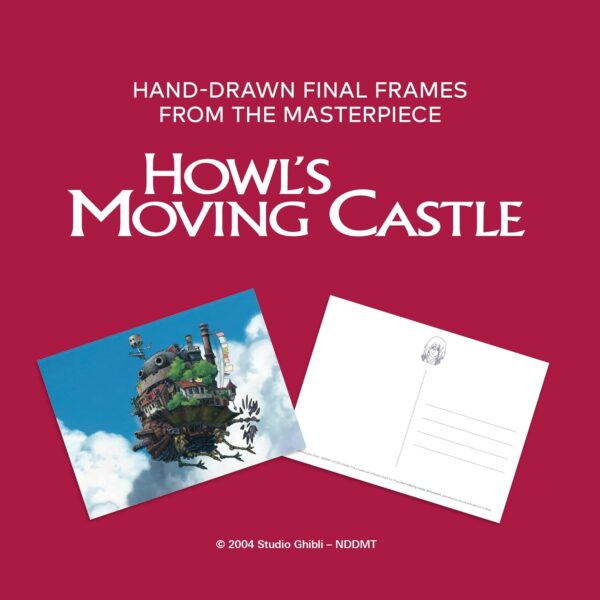 Studio Ghibli Howl's Moving Castle: 30 Postcards