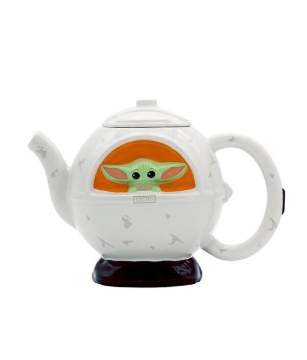 קנקן תה מנדלוריאן - The Mandalorian Grogu Spaceship Teapot