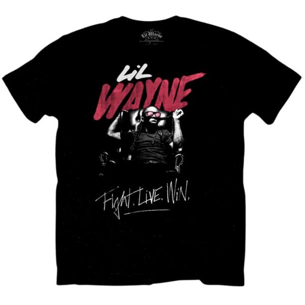 חולצה - Lil Wayne : Fight, Live, Win