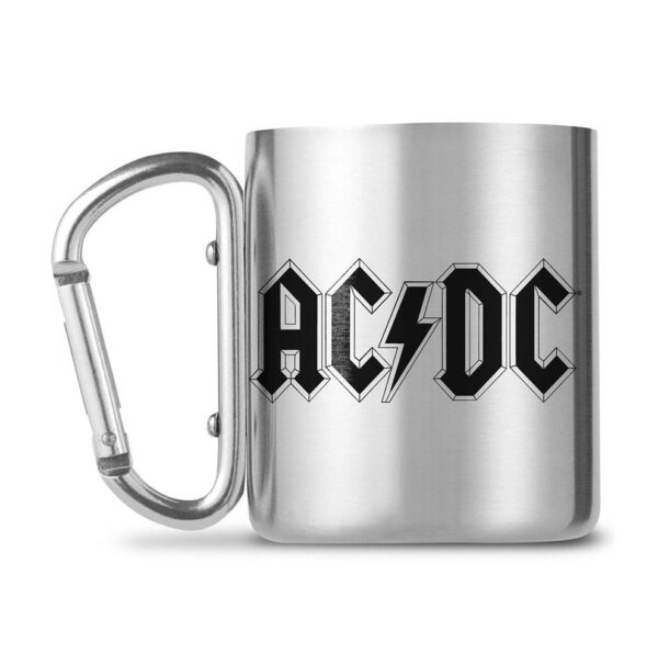 ספל קפה איי סי די סי - AC/DC Logo Carabiner Mug