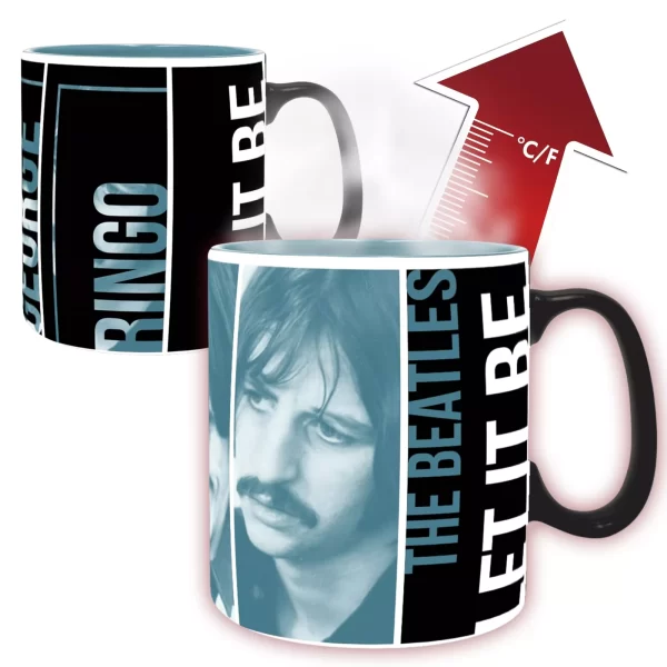 ספל קפה לט איט בי - The Beatles Let it Be Heat Change Mug