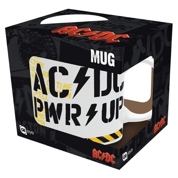 ספל קפה איי סי די סי - AC/DC Pwr Up Coffee Mug