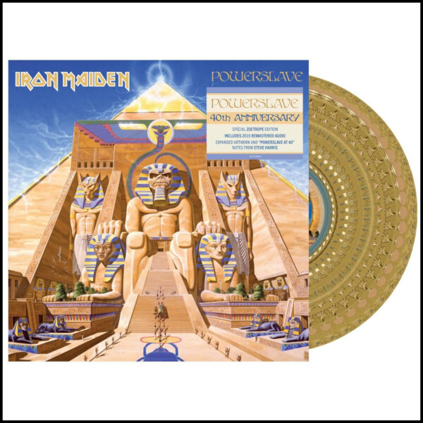 Iron Maiden - Powerslave [40th Anniversary Limited Edition Zoetrope Vinyl]