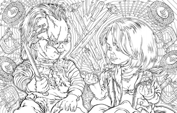 ⁦Chucky: The Official Coloring Book⁩ – תמונה ⁦2⁩