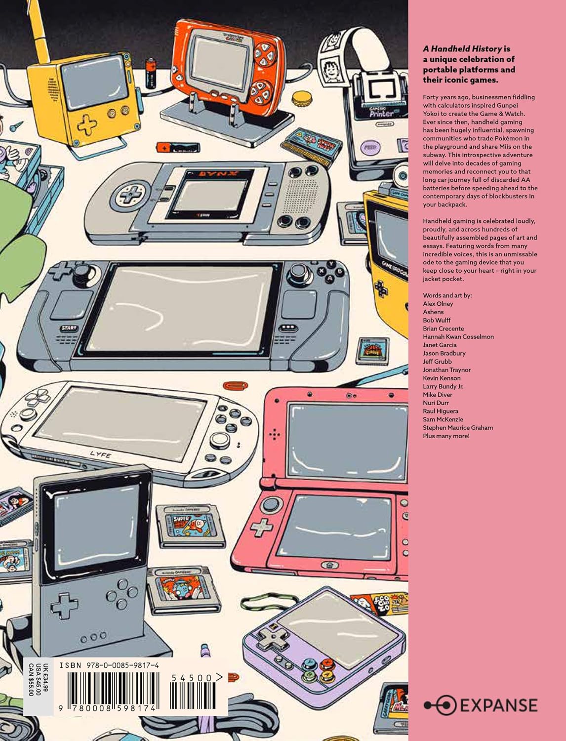A Handheld History: A comprehensive celebration of handheld consoles and their iconic games from indie journal publisher Lost In Cult A Handheld History: A comprehensive celebration of handheld consoles and their iconic games from indie journal publisher Lost In Cult – תמונה 9