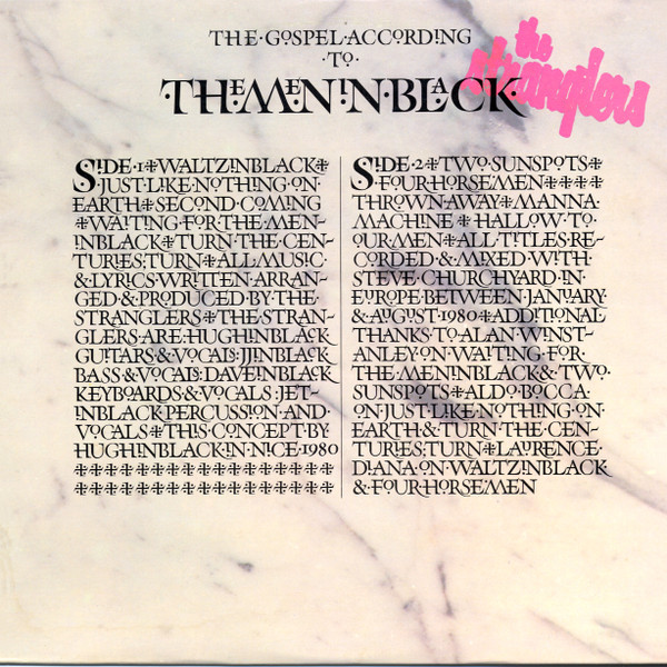 The Stranglers - The Gospel According To The Meninblack The Stranglers - The Gospel According To The Meninblack