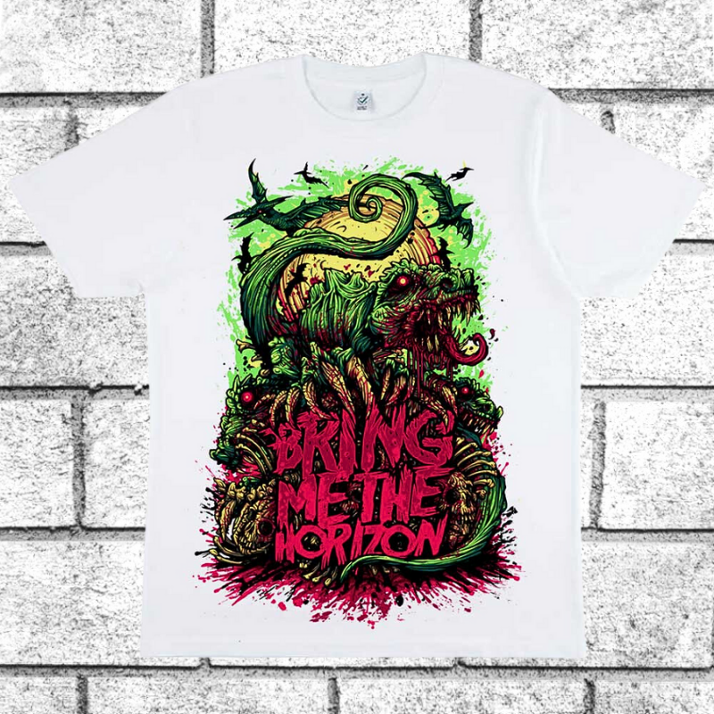 Bring Me The Horizon - Dinosaur T-Shirt Bring Me The Horizon - Dinosaur T-Shirt – תמונה 2