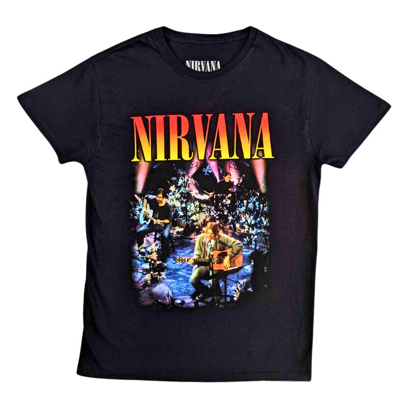 Nirvana - Unplugged Photo T-Shirt Nirvana - Unplugged Photo T-Shirt
