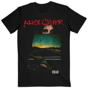 Alice Cooper - Road Cover Tracklist T-Shirt