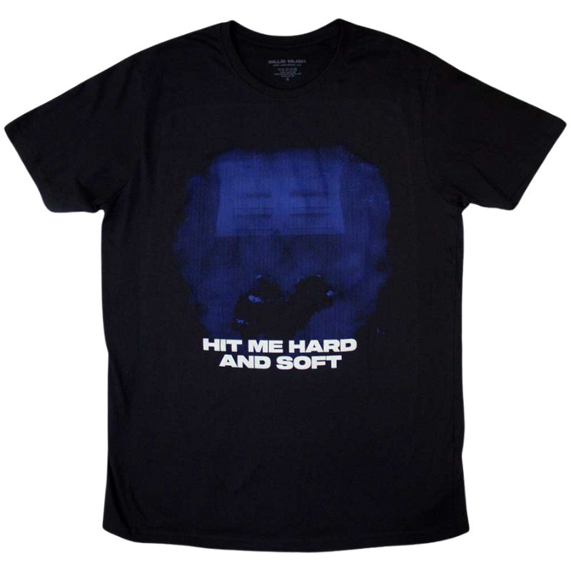 Billie Eilish - Hit Me Hard And Soft Blue Lines T-Shirt Billie Eilish - Hit Me Hard And Soft Blue Lines T-Shirt