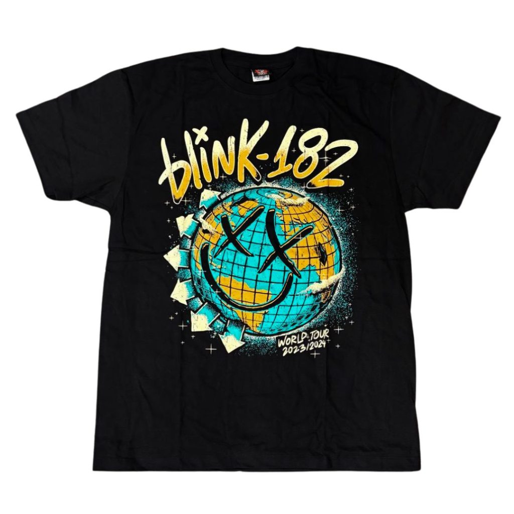 Blink 182 - World Tour T-Shirt Blink 182 - World Tour T-Shirt
