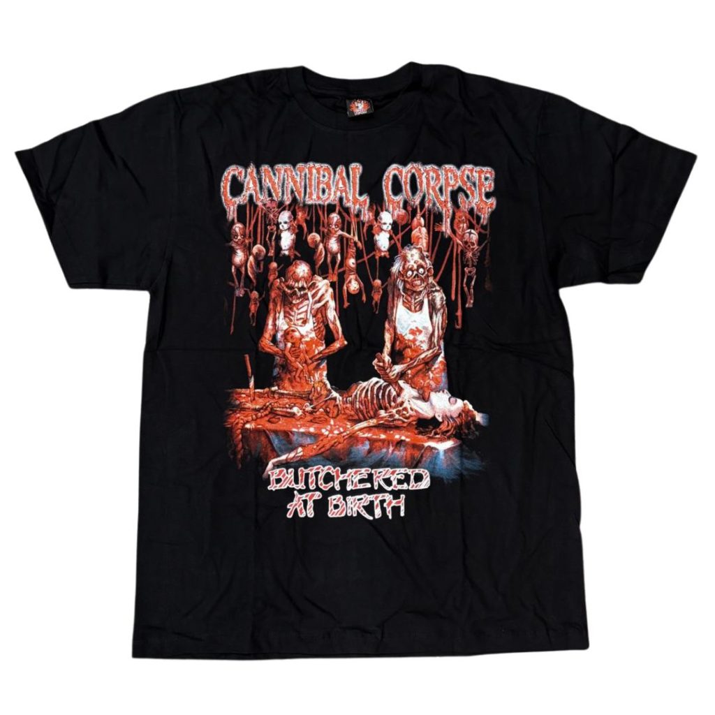 Cannibal Corpse – Butchered At Birth T-Shirt Cannibal Corpse – Butchered At Birth T-Shirt