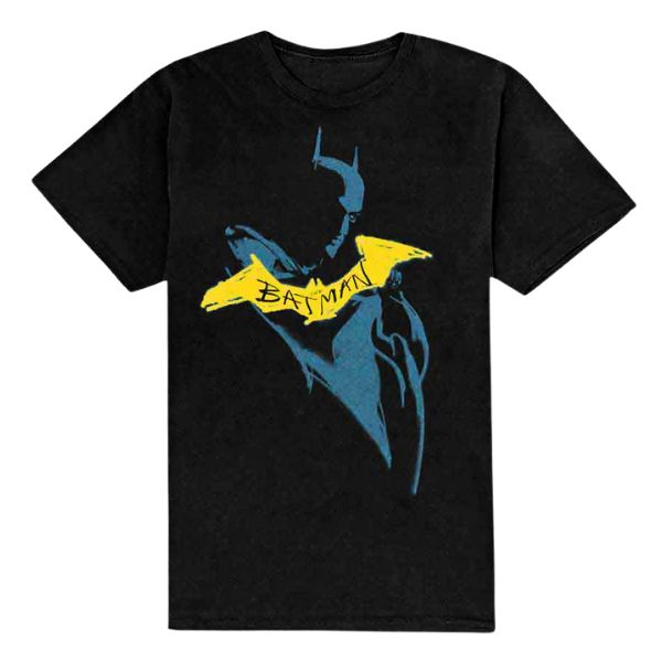 DC Comics - The Batman Yellow Sketch T-Shirt DC Comics - The Batman Yellow Sketch T-Shirt