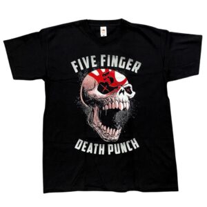 Five Finger Death Punch - Screaming Skull T-Shirt