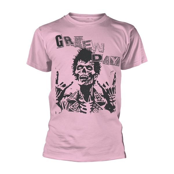 Green Day - Billie Joe Zombie T-Shirt Green Day - Billie Joe Zombie T-Shirt – תמונה 2
