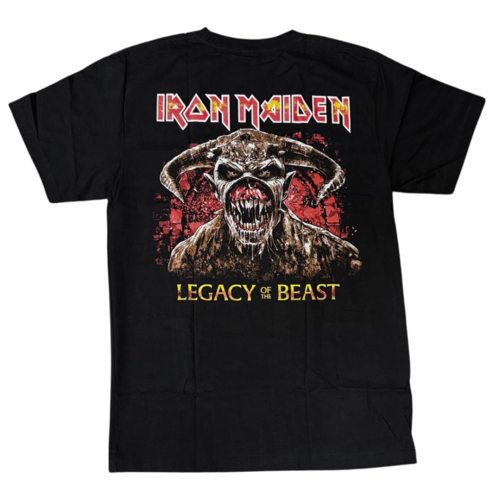 Iron Maiden - Over Legacy T-Shirt Iron Maiden - Over Legacy T-Shirt – תמונה 2