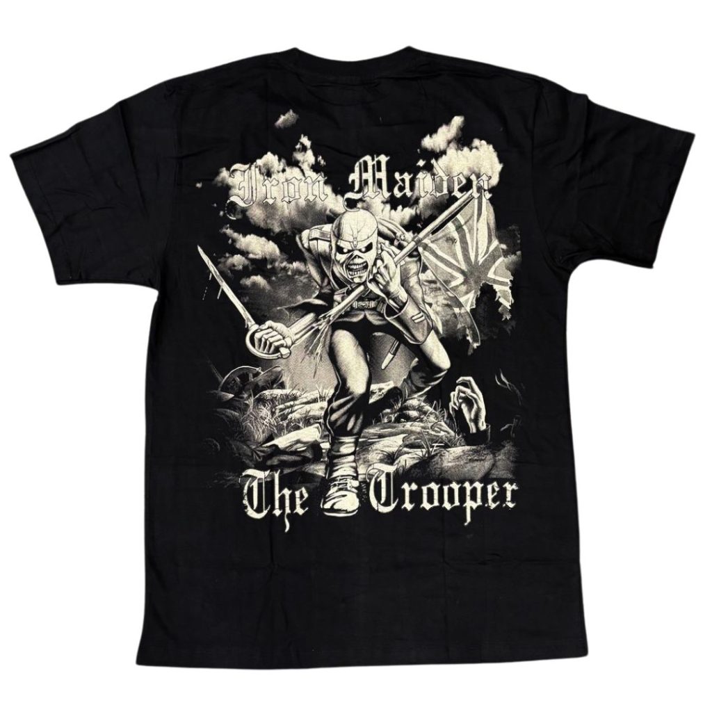 Iron Maiden - Over Trooper T-Shirt Iron Maiden - Over Trooper T-Shirt – תמונה 2