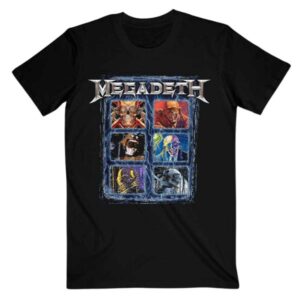 Megadeth - Vic Head Grid T-Shirt