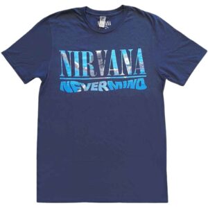 Nirvana - Nevermind Navy Blue T-Shirt
