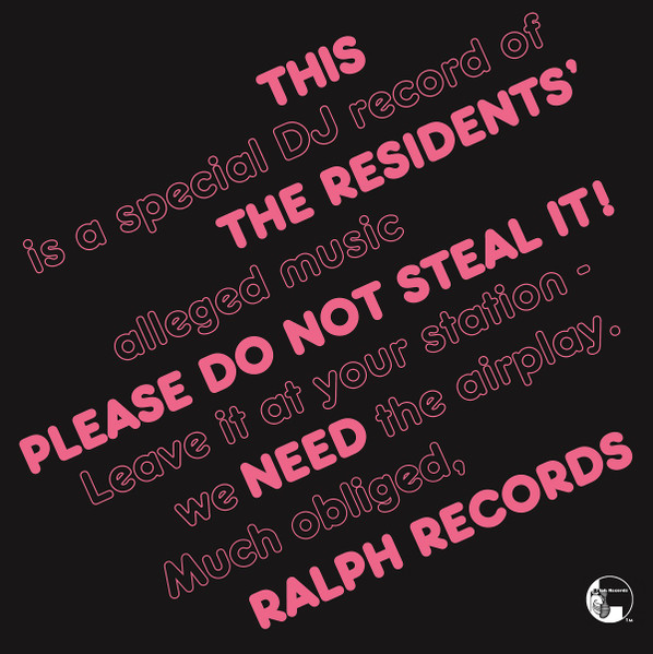 The Residents - Please Do Not Steal It! The Residents - Please Do Not Steal It!