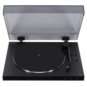 ראשי פטיפון מקצועי משולב משדר Sony Turntable Black PS-LX310BT | Bluetooth