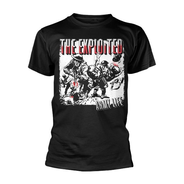 The Exploited - Army Life T-Shirt The Exploited - Army Life T-Shirt