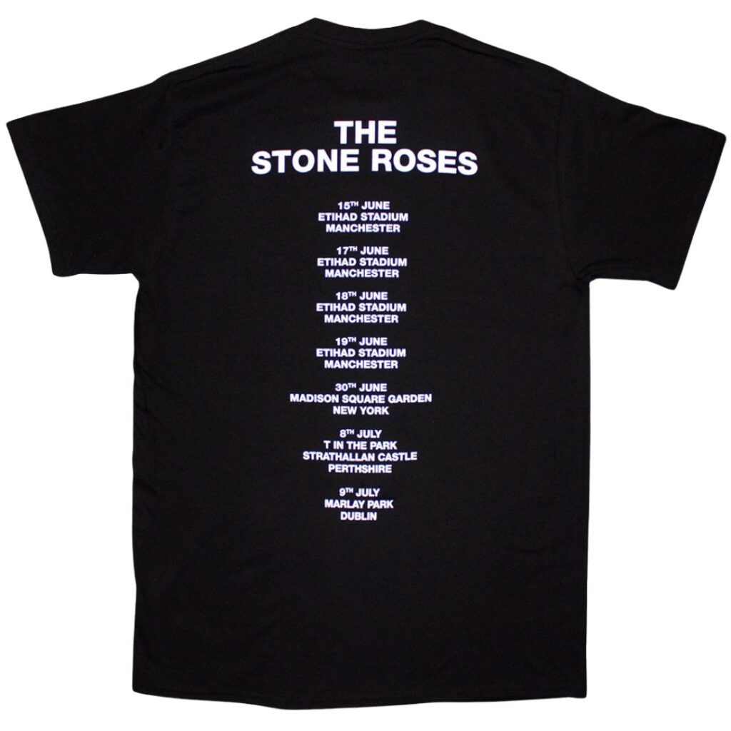 The Stone Roses - Tour 2016 T-Shirt The Stone Roses - Tour 2016 T-Shirt – תמונה 2