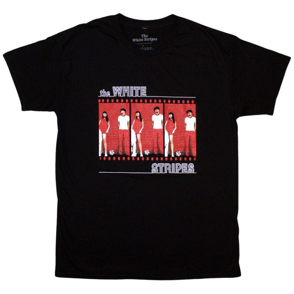 The White Stripes - Film Strip T-Shirt The White Stripes - Film Strip T-Shirt