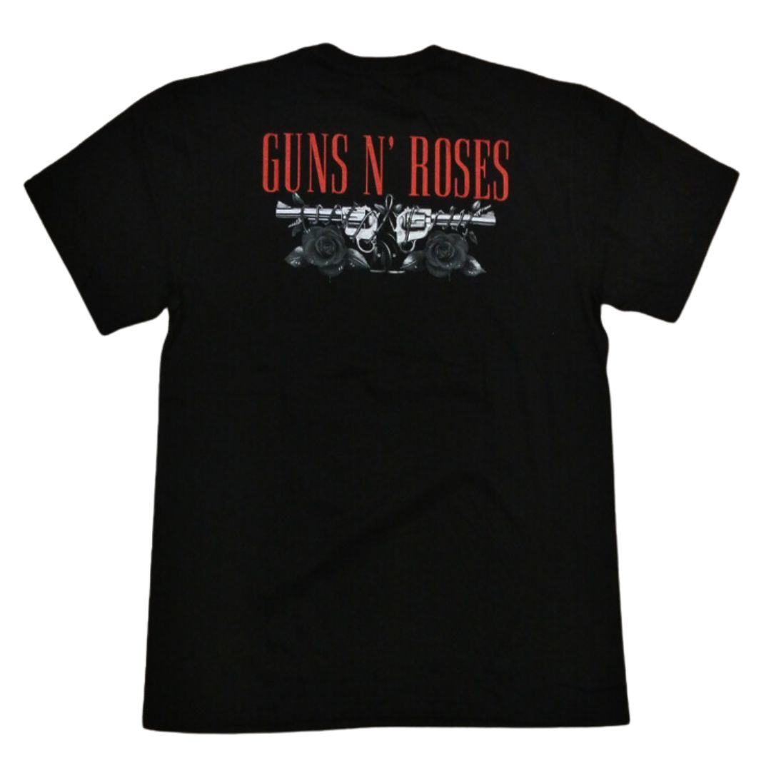 Guns N' Roses - Classic Logo Guns T-Shirt Guns N' Roses - Classic Logo Guns T-Shirt – תמונה 2