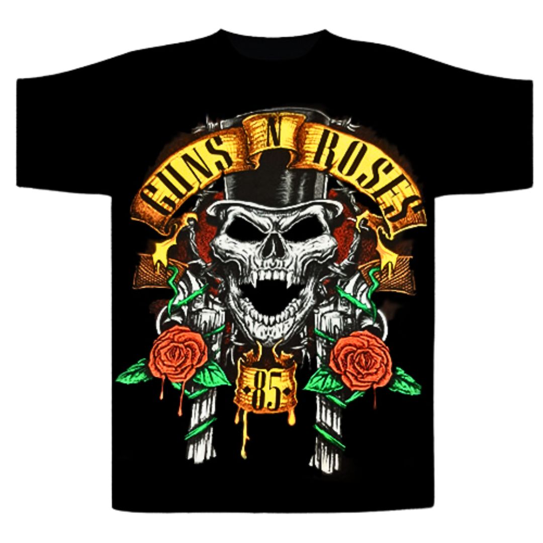Guns N' Roses - Skull '85 T-Shirt Guns N' Roses - Skull '85 T-Shirt