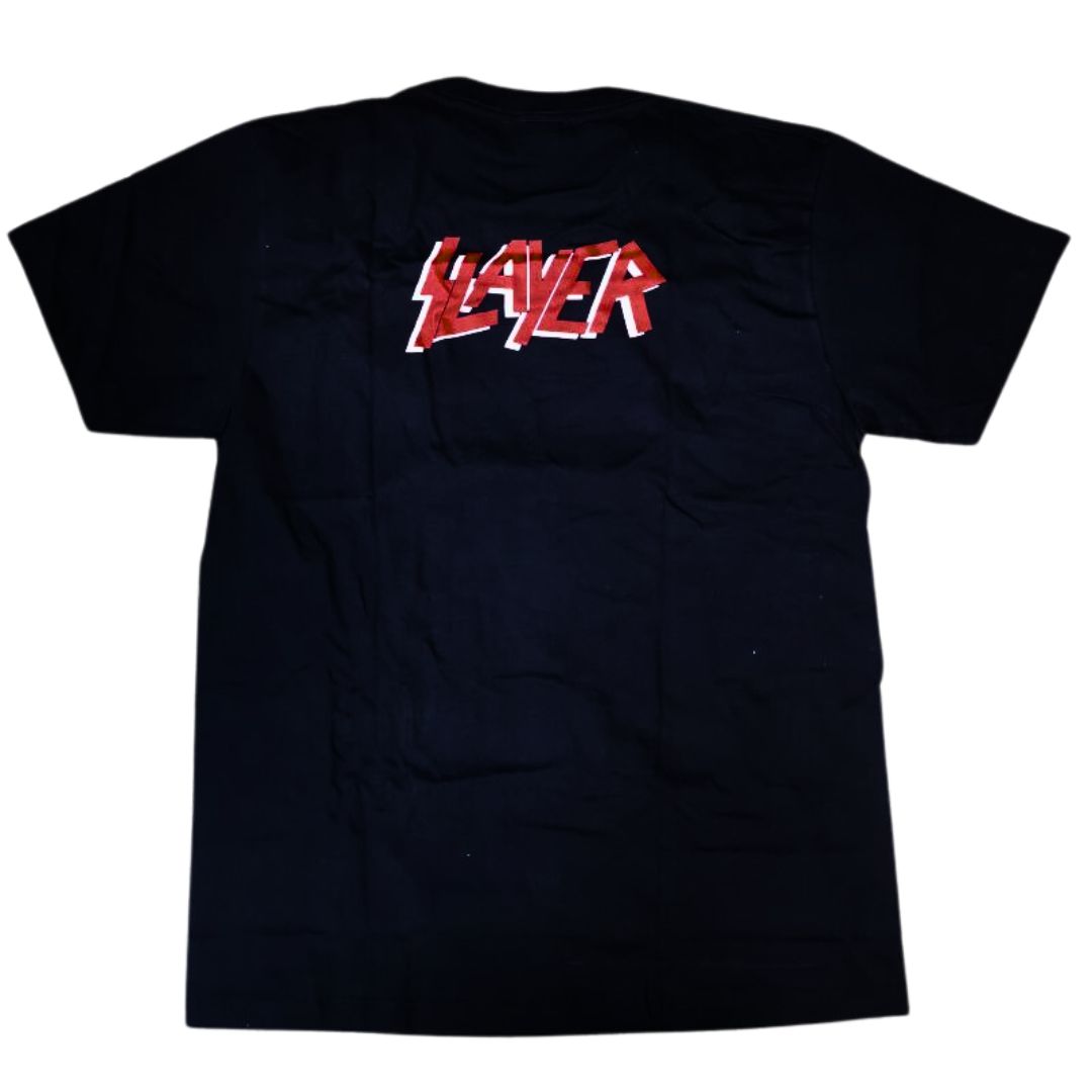 Slayer - Big Skull Pentagram T-Shirt Slayer - Big Skull Pentagram T-Shirt – תמונה 2