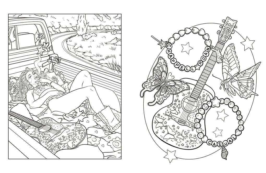 Hot to Glow: A Colouring Book for Chappell Roan Fans Hot to Glow: A Colouring Book for Chappell Roan Fans – תמונה 2