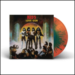 Kiss - Love Gun [Tangerine/Aqua Splatter Vinyl]