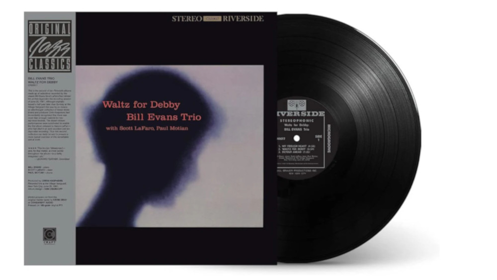 Waltz for Debby Bill Evans עטיפת אלבום ג׳אז פסנתר קלאסי