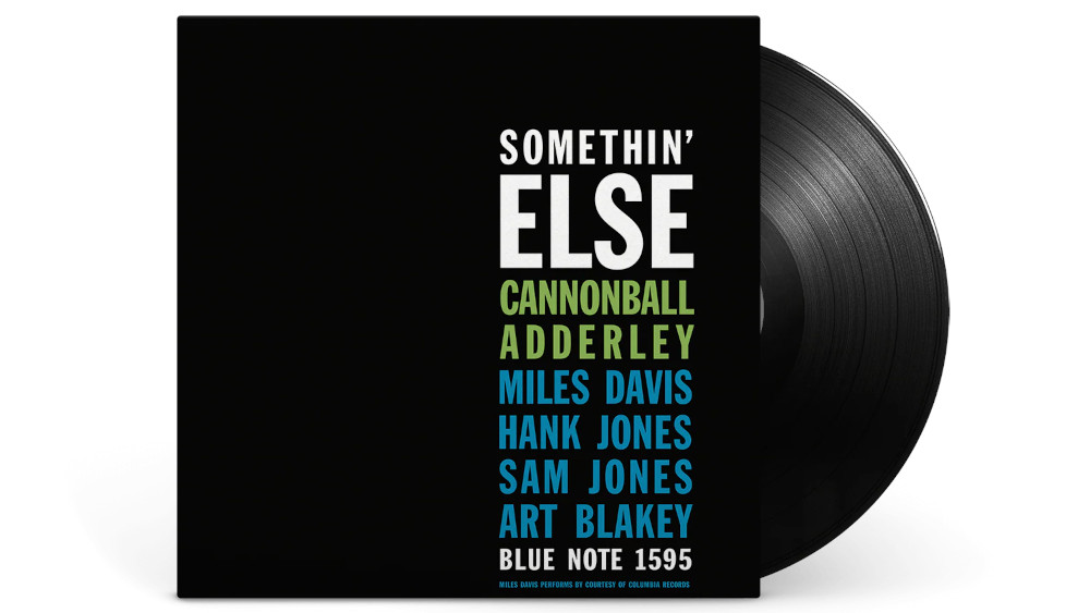 Somethin Else Cannonball Adderley עטיפת אלבום ג׳אז Blue Note קלאסי