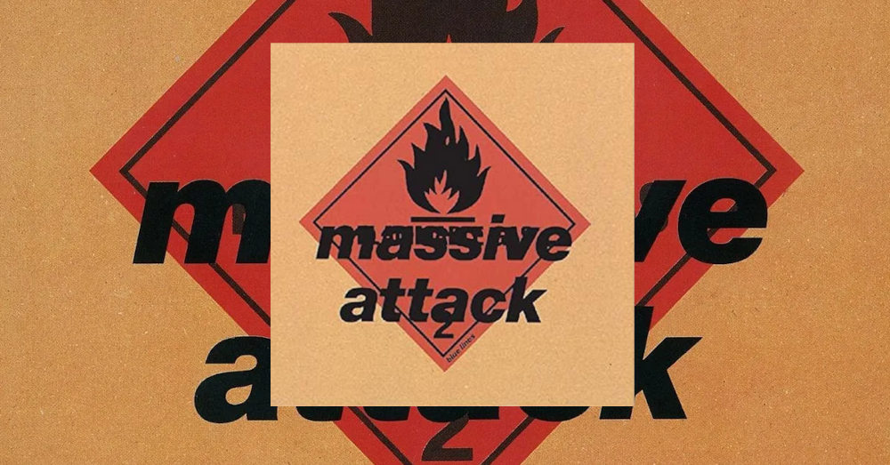 Massive Attack Blue Lines album cover 1991