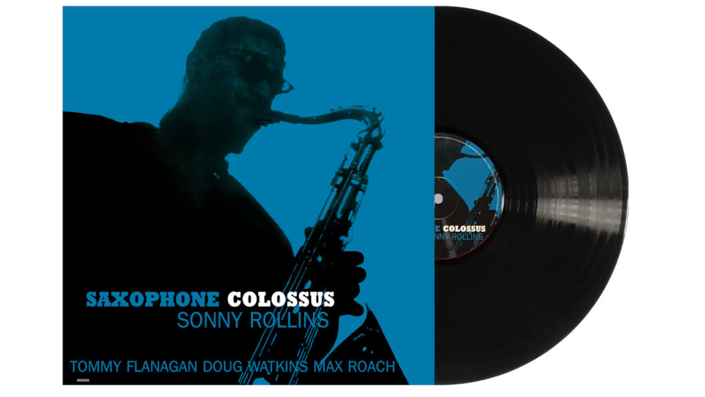 Saxophone Colossus Sonny Rollins עטיפת אלבום ג׳אז קלאסי