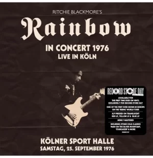 Ritchie Blackmore'S Rainbow - Live From Koln 1976 (Translucent Vinyl) [3LP | RSD 2026]