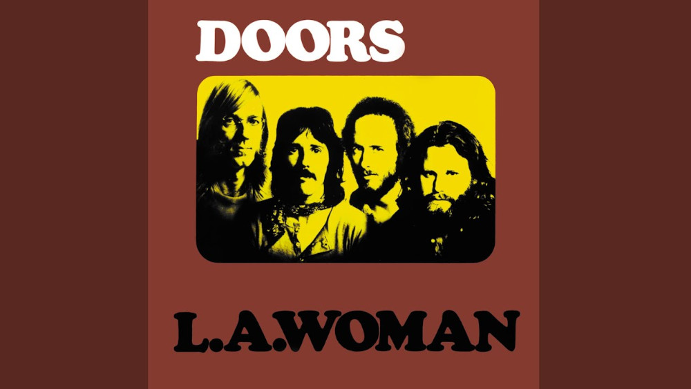 עטיפת תקליט הויניל L.A. Woman של להקת ה-Doors, אלבום האולפן האחרון עם ג'ים מוריסון