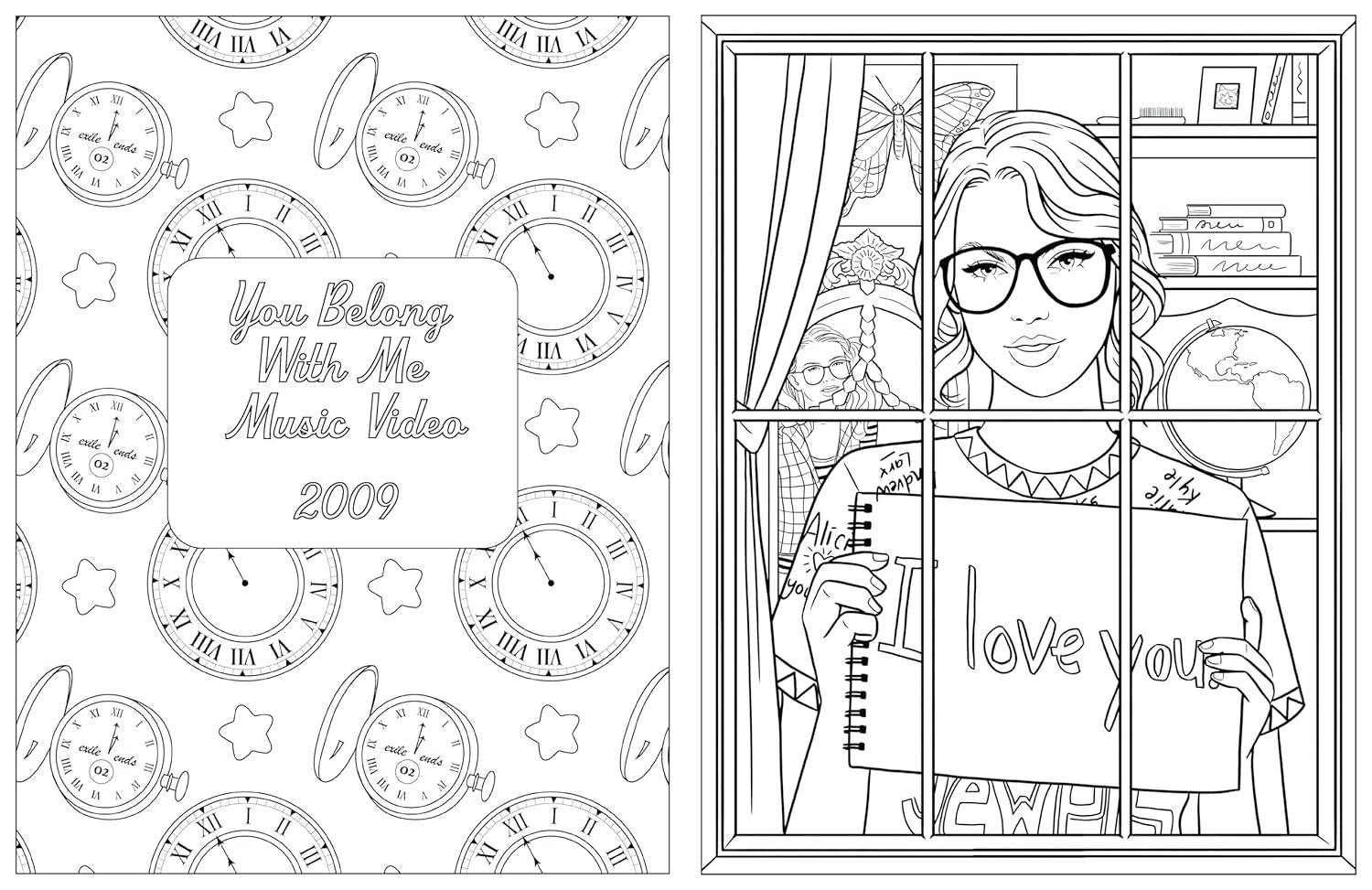 Colour In Taylor: A Unofficial Taylor Swift Colouring and Sticker Book Colour In Taylor: A Unofficial Taylor Swift Colouring and Sticker Book – תמונה 4