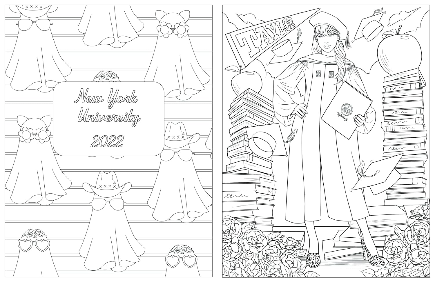 Colour In Taylor: A Unofficial Taylor Swift Colouring and Sticker Book Colour In Taylor: A Unofficial Taylor Swift Colouring and Sticker Book – תמונה 5