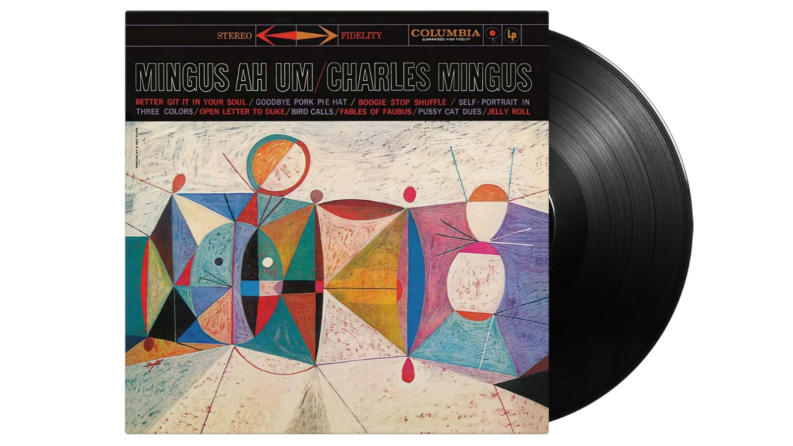Charles Mingus Mingus Ah Um עטיפת תקליט ג׳אז קלאסי