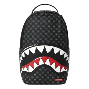 Sprayground - Sharks In Paris WTF Bubbly Black Check Backpack