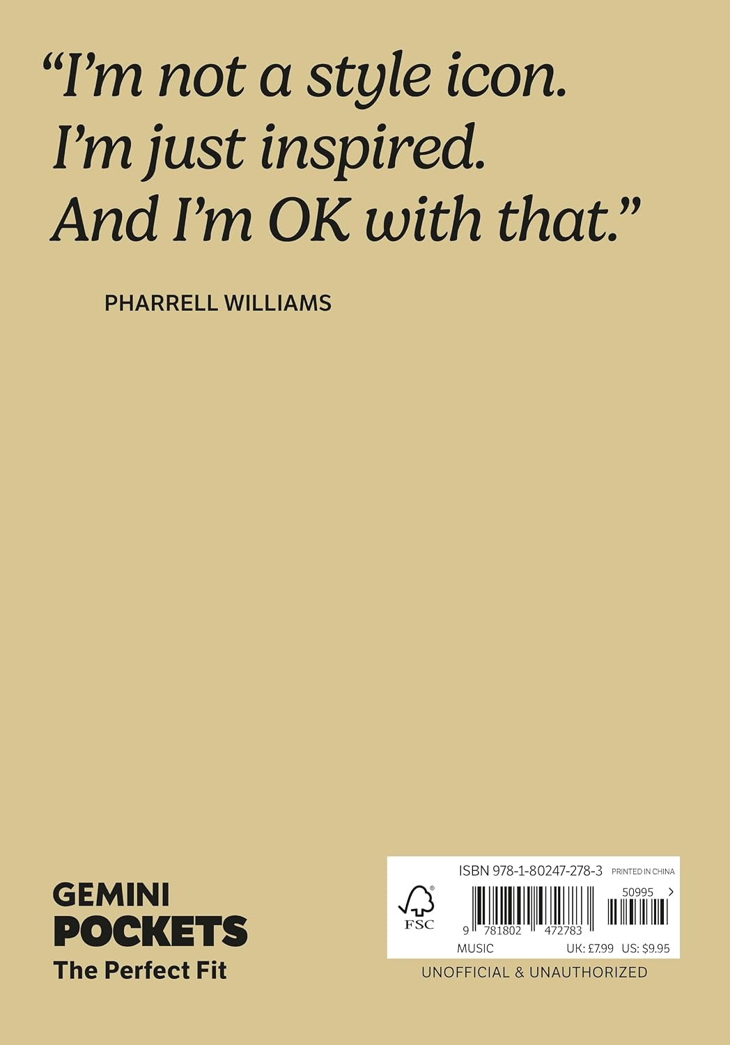 The Pocket Pharrell Williams (Gemini Pockets) The Pocket Pharrell Williams (Gemini Pockets) – תמונה 6