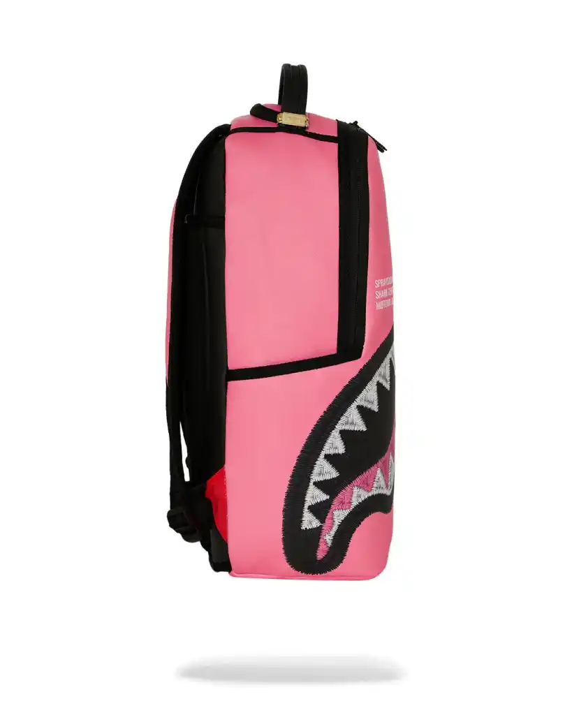 Sprayground - Shark Central Pink Embroidered Shark Backpack Sprayground - Shark Central Pink Embroidered Shark Backpack – תמונה 5