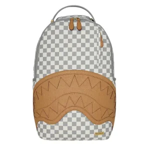 Sprayground - Embossed Cream Check Backpack