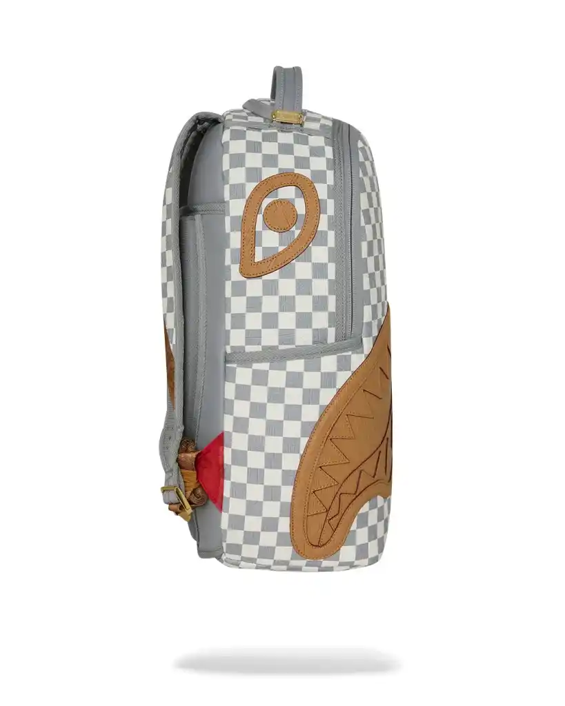 Sprayground - Embossed Cream Check Backpack Sprayground - Embossed Cream Check Backpack – תמונה 2